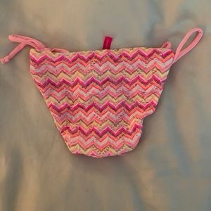 Victoria’s Secret Chevron String Bikini Bottom,S